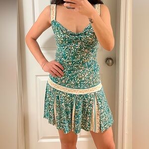 Diane Von Furstenberg Floral Silk Dress